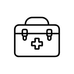 Icon of a doctorchest / first aid kit