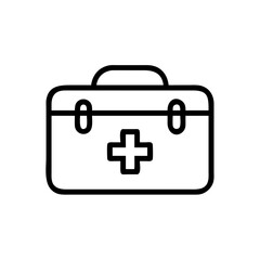 Icon of a doctorchest / first aid kit