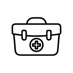 Icon of a doctorchest / first aid kit