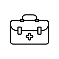 Icon of a doctorchest / first aid kit