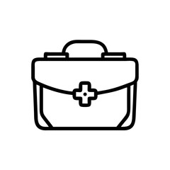 Icon of a doctorchest / first aid kit