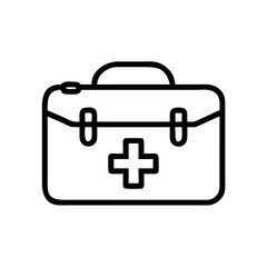 Icon of a doctorchest / first aid kit