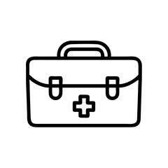 Icon of a doctorchest / first aid kit