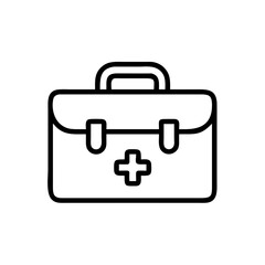 Icon of a doctorchest / first aid kit