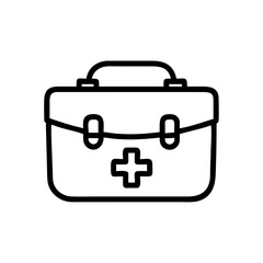 Icon of a doctorchest / first aid kit