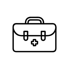 Icon of a doctorchest / first aid kit