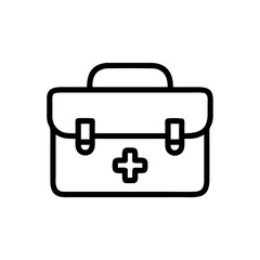 Icon of a doctorchest / first aid kit