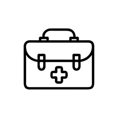 Icon of a doctorchest / first aid kit