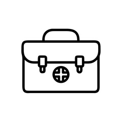 Icon of a doctorchest / first aid kit