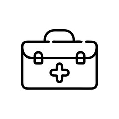 Icon of a doctorchest / first aid kit