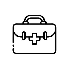 Icon of a doctorchest / first aid kit