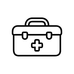 Icon of a doctorchest / first aid kit