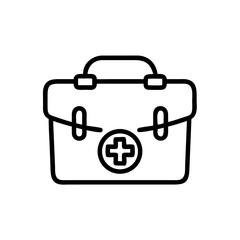 Icon of a doctorchest / first aid kit