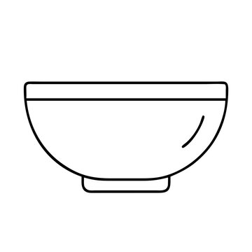 recommend clip art: soup bowl icon, soup bowl line art - simple line art of soup bowl, perfect for soup bowl logos and icons