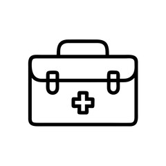 Icon of a doctorchest / first aid kit