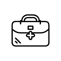 Icon of a doctorchest / first aid kit