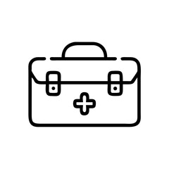 Icon of a doctorchest / first aid kit