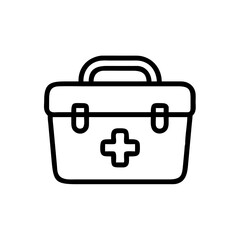 Icon of a doctorchest / first aid kit