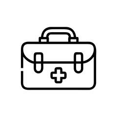Icon of a doctorchest / first aid kit