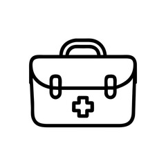 Icon of a doctorchest / first aid kit