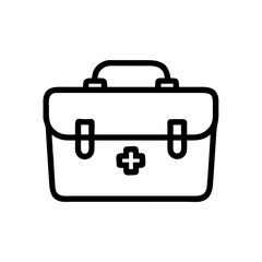 Icon of a doctorchest / first aid kit
