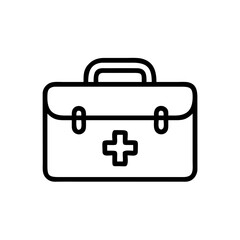 Icon of a doctorchest / first aid kit