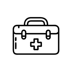 Icon of a doctorchest / first aid kit