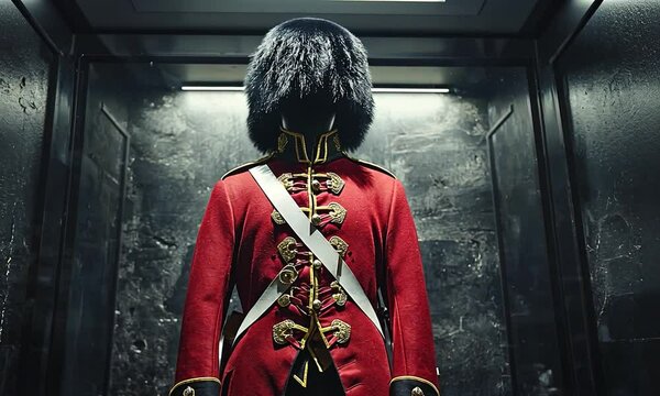 traditional british redcoat uniform video