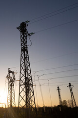 Photographic documentation of some electricity pylons at sunset 5.jpg