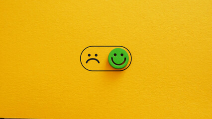 Switch from negative emotions to positive. Emotional control.
