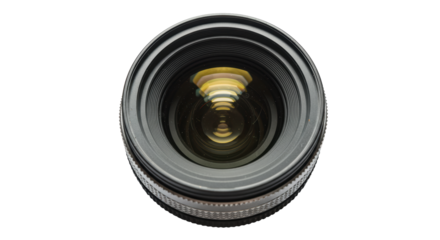 Isolated Photo Camera Lens