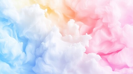 Soft, pastel abstract swirls