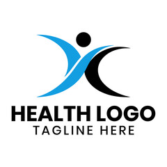 Premium green leaf logo design, leaves health environmental logo, green logo, leaf logo, pharmacy logo, health city logo, health care logo, health icon, fitness logo, doctor logo, nursing logo, hospit