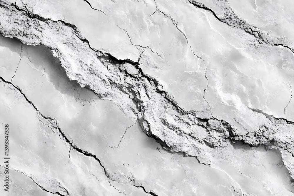 Aufkleber abstract cracked white marble texture background seamless design pattern stone surface elegant natur