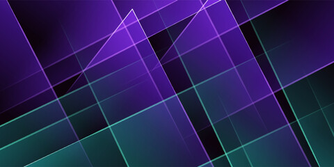 Obraz premium Abstract Elegant diagonal striped purple background and black abstract , dark