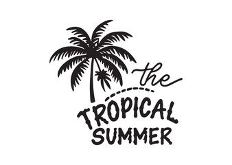 Naklejka premium Summer vector Design