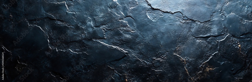 Poster dark slate texture background a natural stone surface with rough edges and detailed veins perfect fo