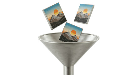 Isolated Filtering Images Through Funnel