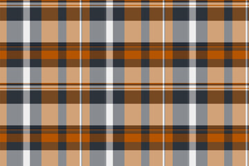 Striking autumnal plaid pattern in warm earth tones.  Perfect for textile design, fall fashion, website backgrounds, or seasonal branding.