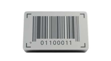 Isolated Barcode Scanner Icon Product Identification