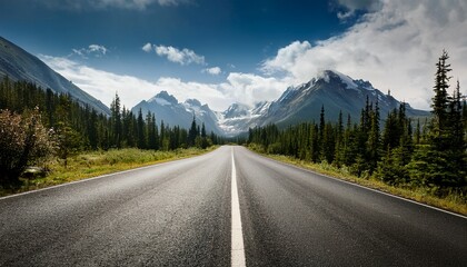 road in north mountains