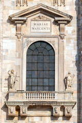 Obraz premium Milan Cathedral (Duomo di Milano) on a sunny day.