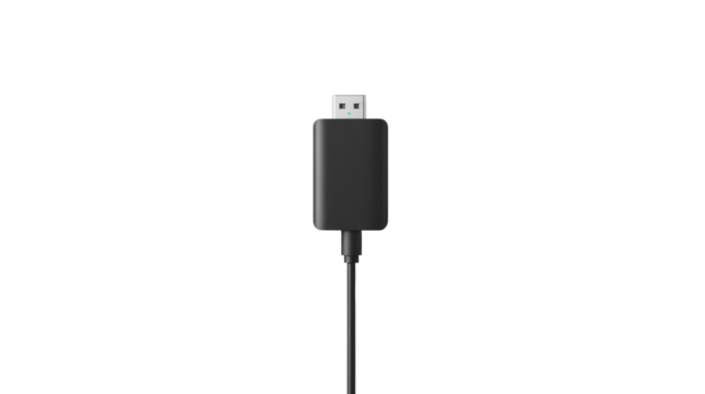 Fast-charging phone adapter modern workspace high-resolution image tech environment close-up view innovative design