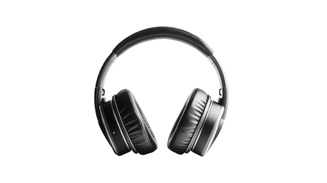 Innovative wireless headphones modern design tech accessories sleek aesthetic studio viewpoint sound quality redefined
