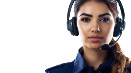 Female air traffic controller in action control tower portrait professional environment direct view aviation safety