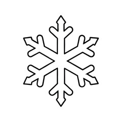 snowflakes on a white background