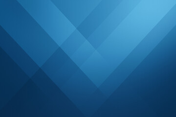 Fototapeta premium Abstract blue geometric background with diagonal lines and layered gradient shapes
