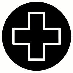 Fototapeta premium vector cross icon