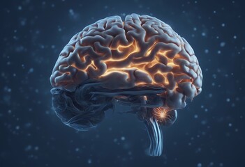 blue dark digital brain human background illustration technology mind magnetic resonance imaging idea abstract scan concept medicine biology medicals health nervous science nerve memory neurology