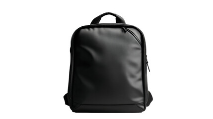 Sleek unisex backpack with padded straps for laptops urban environment product showcase modern design